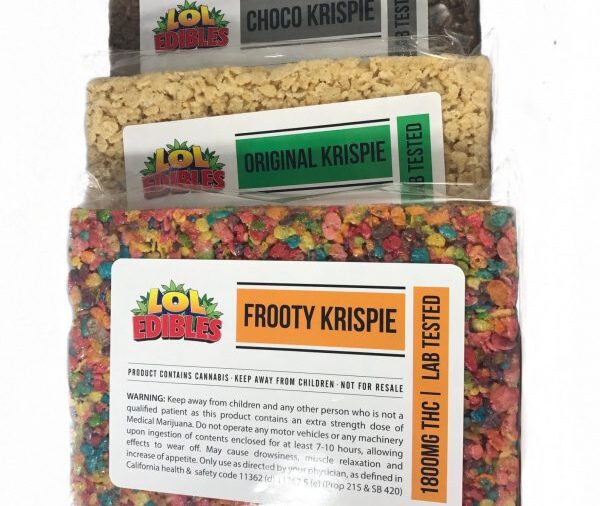 Krispie THC Edibles – 4 Pack (1800Mg/Pack)
