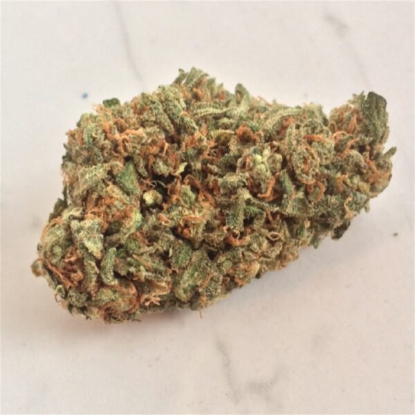 Amnesia Haze (28g) hybrid cannabis flower known for strong potency
