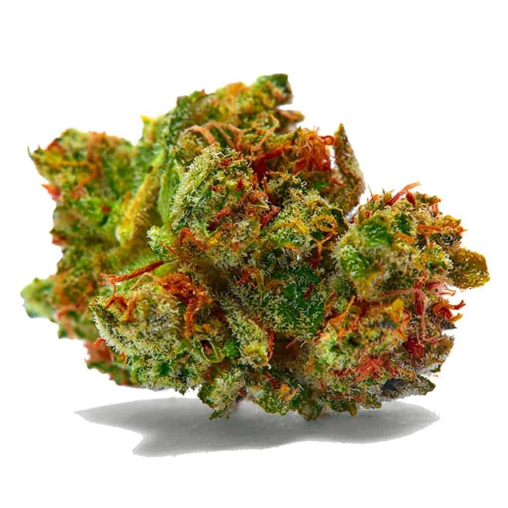 Sour Diesel 28g sativa cannabis flower with pungent diesel aroma