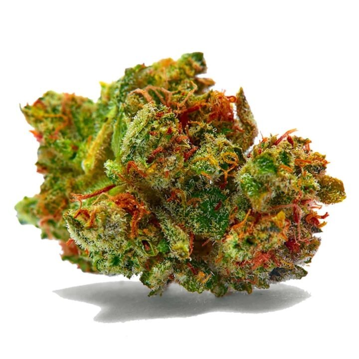 Sour Diesel 28g sativa cannabis flower with pungent diesel aroma