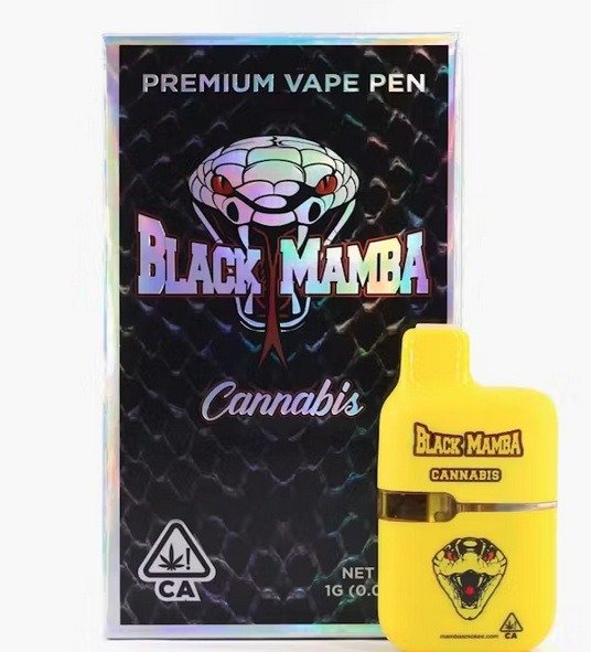 Black Mamba Strawberry Premium Vape Pen Vic