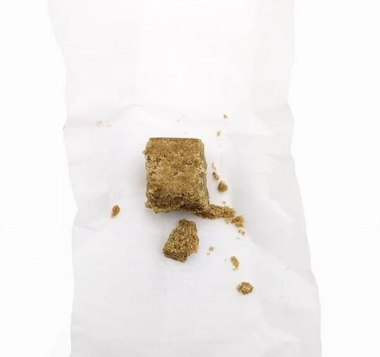 Premium live rosin in storage jar