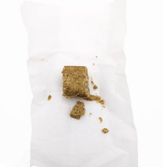 Premium live rosin in storage jar