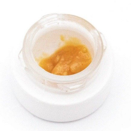Live rosin cannabis concentrate close up
