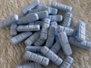 Anti depressant-Blue Xanax Bar