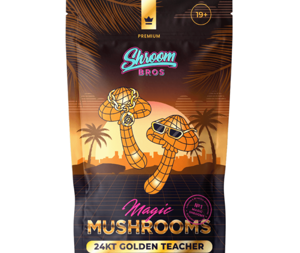 24kt Golden Teacher mushrooms