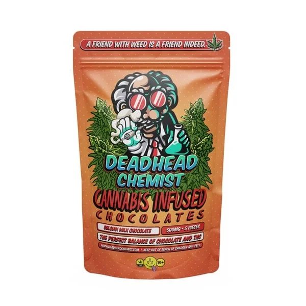 Belgian Milk Chocolate | 500MG THC | Deadhead Chemist