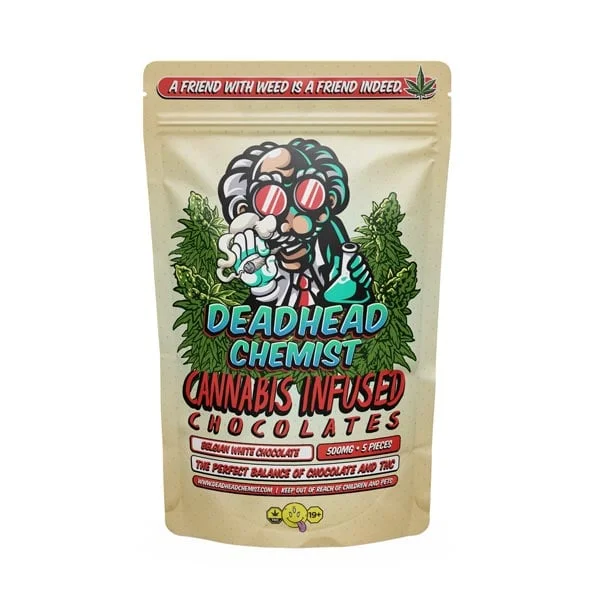 Belgian White Chocolate | 500MG THC | Deadhead Chemist