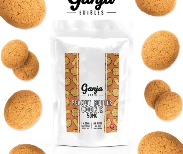 Ganja Edibles Peanut Butter Cookie