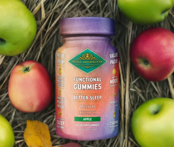Better Sleep Reishi Gummies Apple Flavor 60 ct